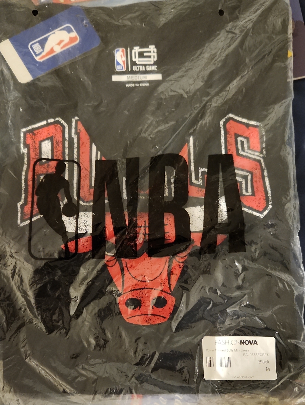 Fashion Nova Chicago Bulls Mini Dress